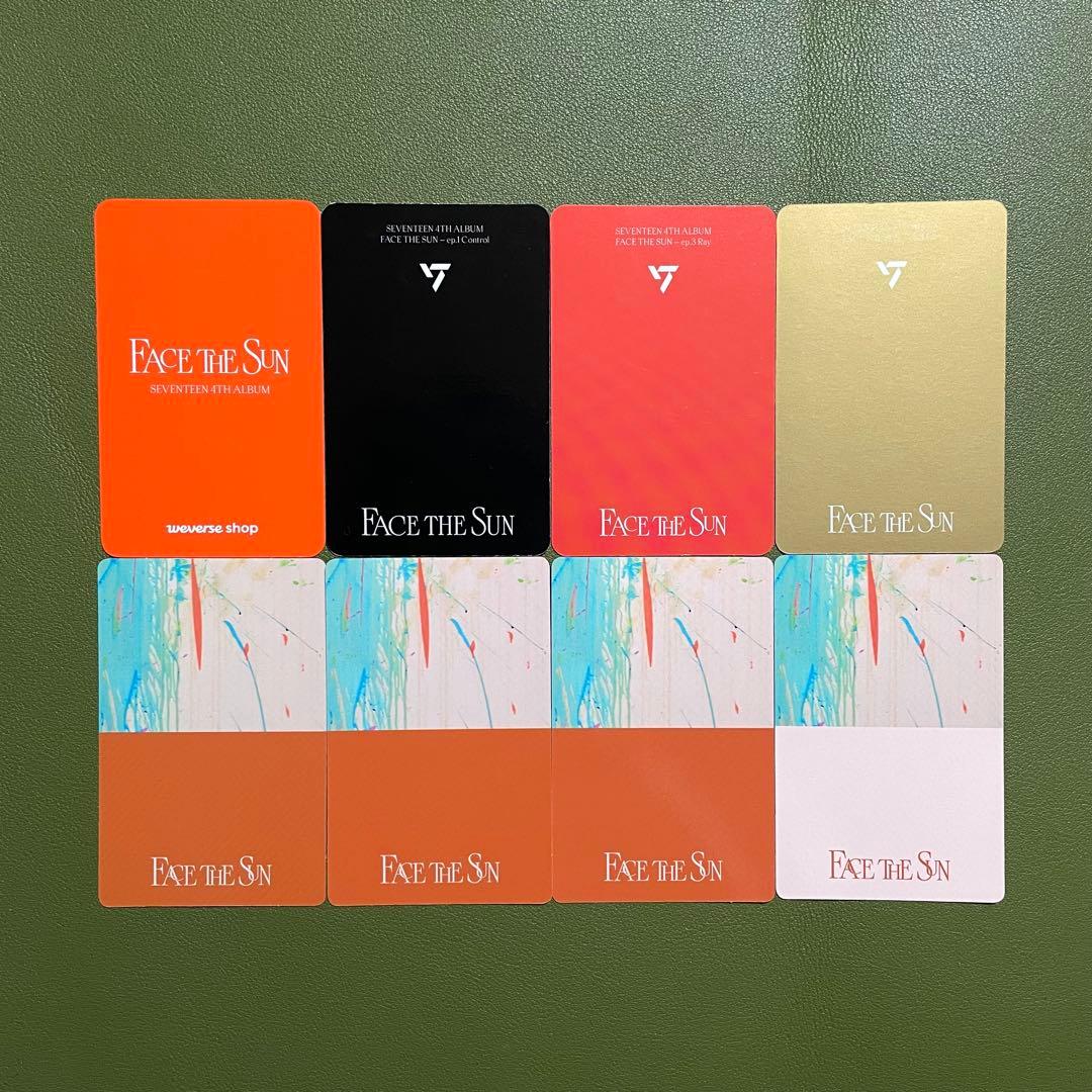 SEVENTEEN Face The Sun バーノン トレカ 8枚セット - メルカリ