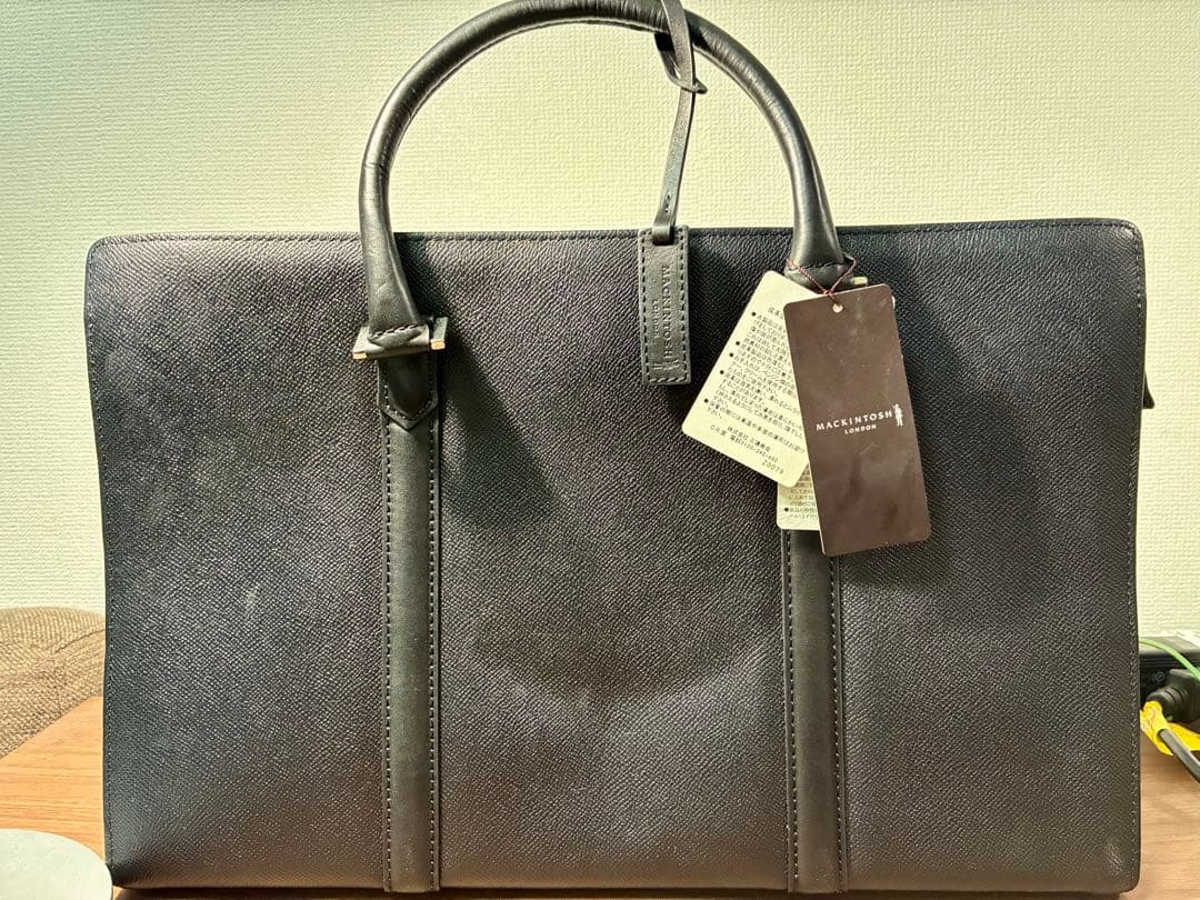 未使用品 ビジネスバッグ 黒 マッキントッシュロンドン