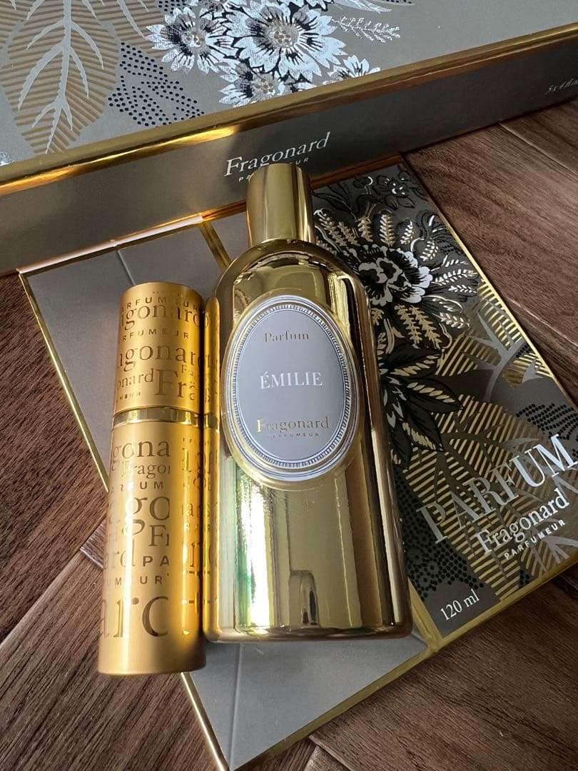新品未使用Fragonard EAMILIE 香水 120ml アトマイザー付き