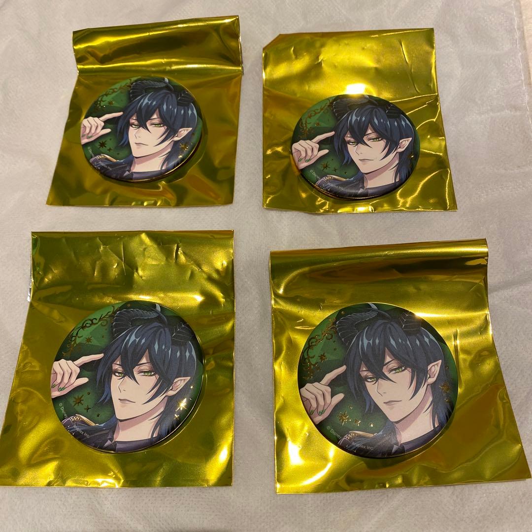 ツイステ ブレイジングジュエル 5周年 ポップアップ マレウス 缶バッジ