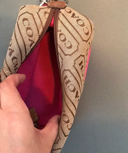 COACH ミニ・シグネチャー ハンドバッグ