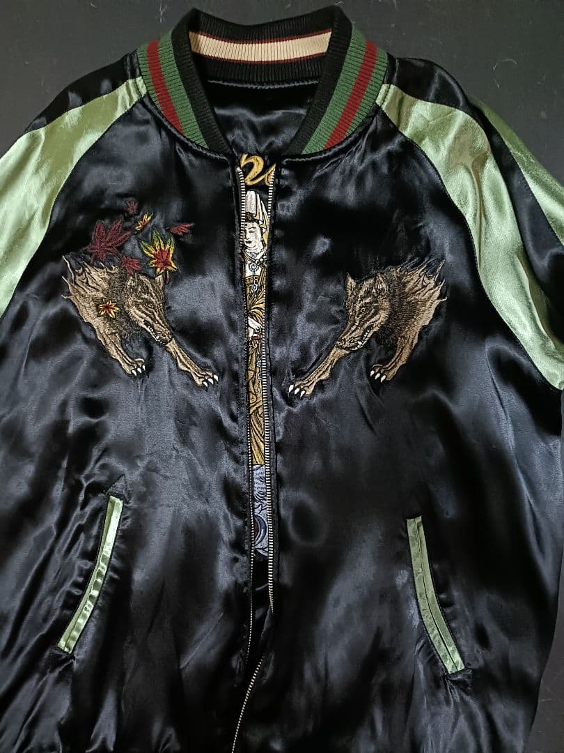 極美品] クローズ x WORST スカジャン L レーヨン100% - メルカリ