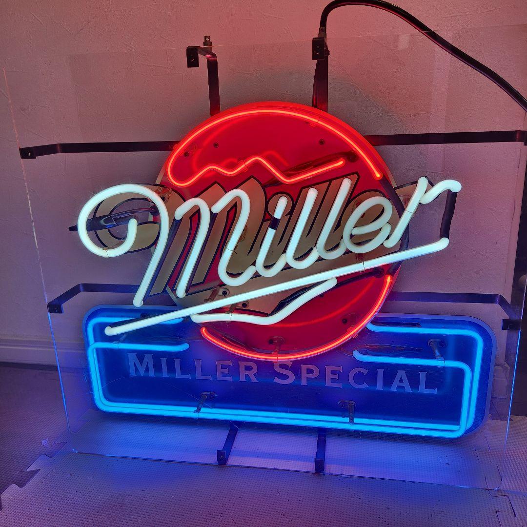 Miller・beer ネオンサイン　ミラービールスペシャル