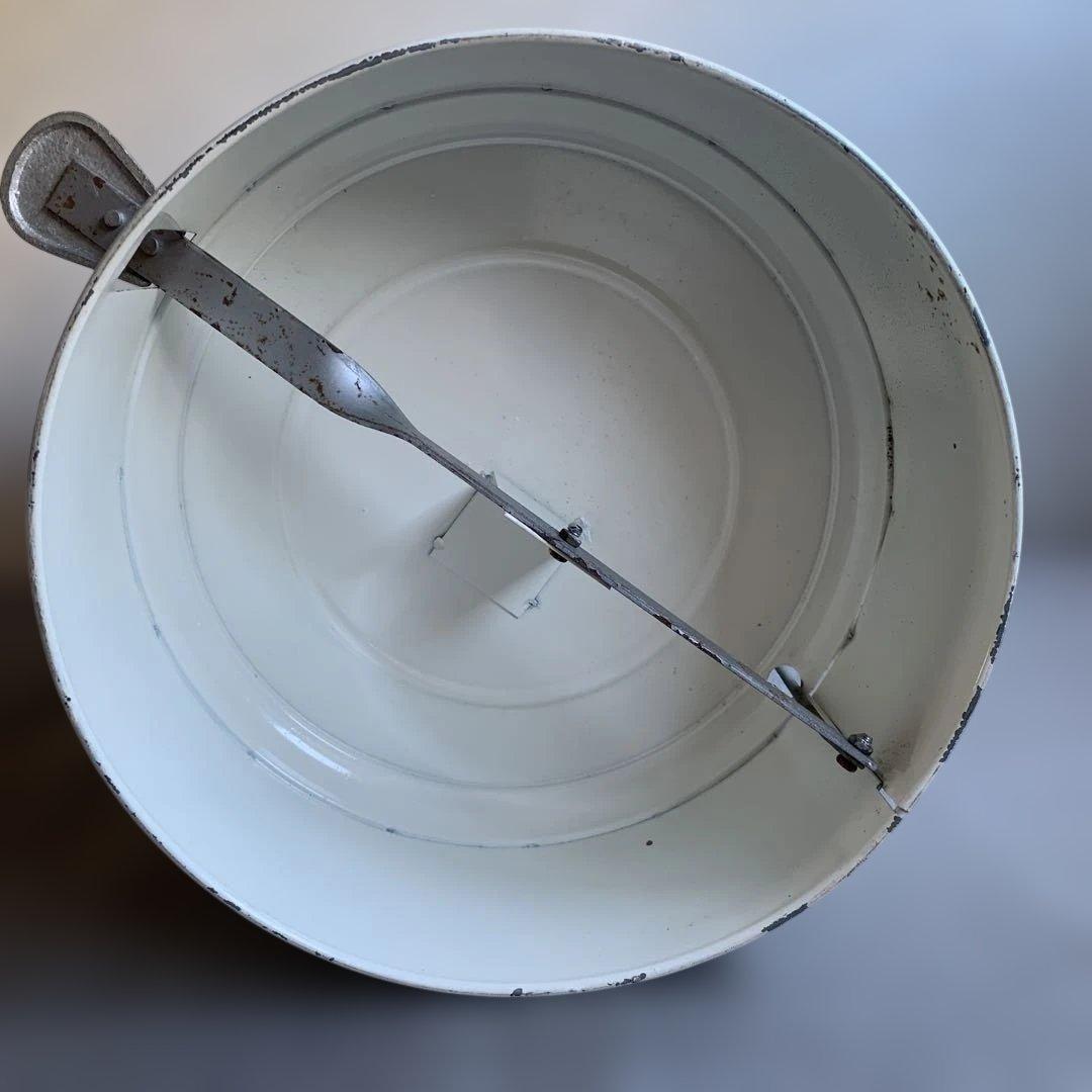 未使用】【レトロ】マツヨシ 足踏汚物投入器 ペダル式 ゴミ箱 汚物缶