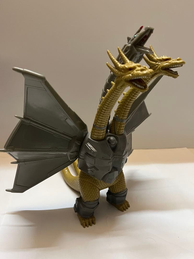 2点セット スペースゴジラ メカキングギドラ ソフビ 1991年 ビッグソフビ