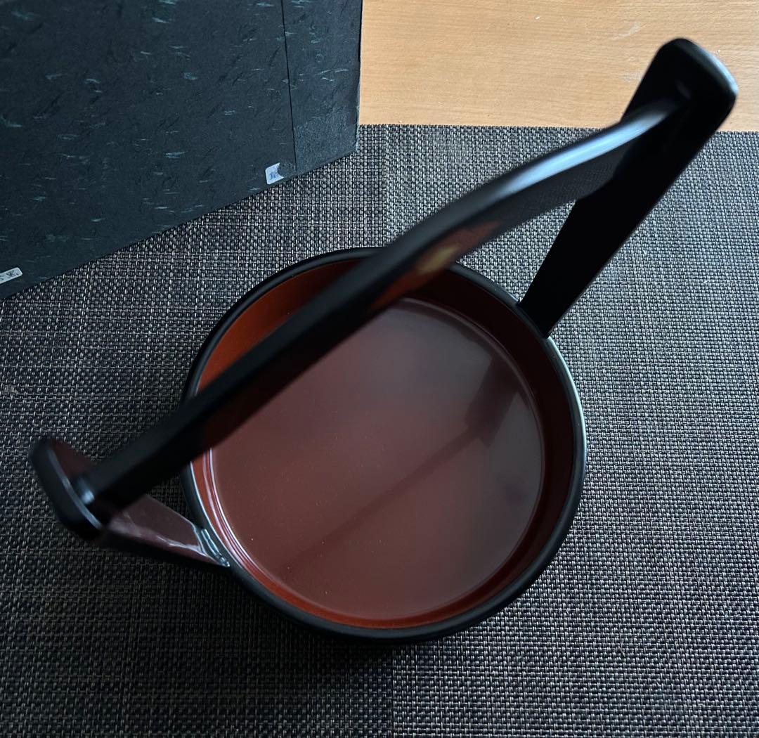 新品未使用】秀衡塗 手桶型盛器 菓子器 茶器 漆器 青柳 - メルカリ