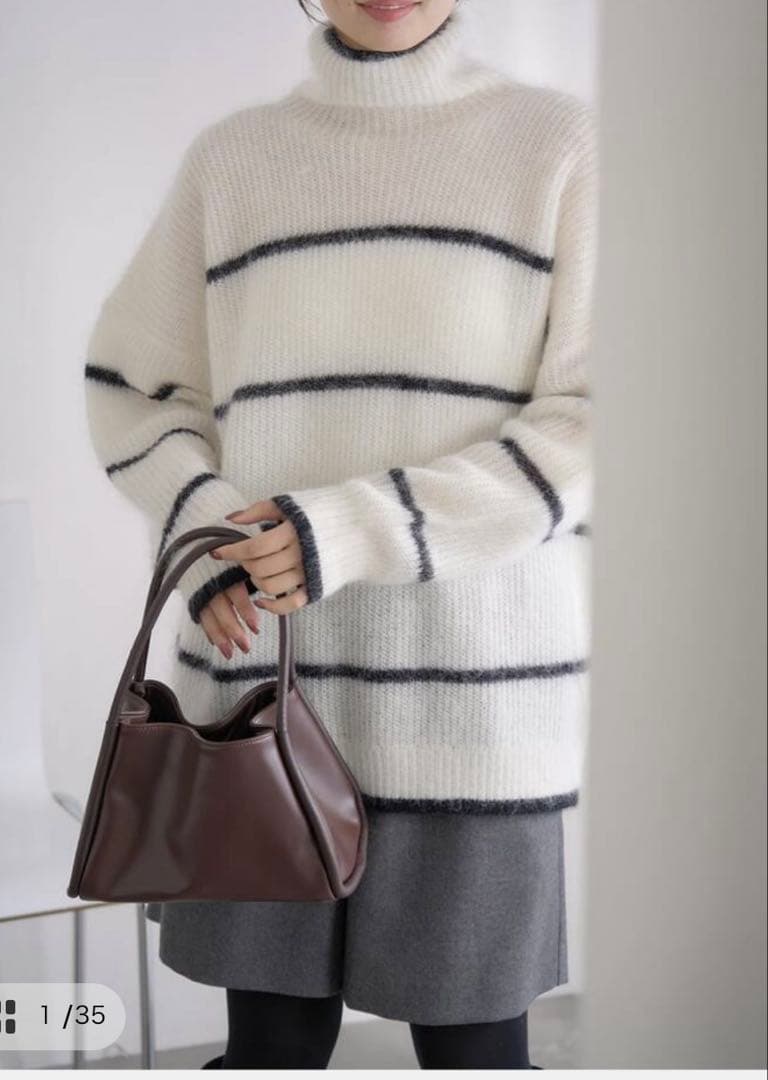 新品IENAモヘアニット