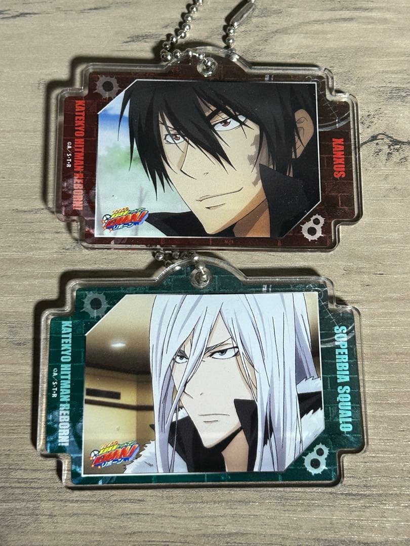 家庭教師ヒットマンREBORN TRアクリルキーホルダー XANXUSスクアーロ