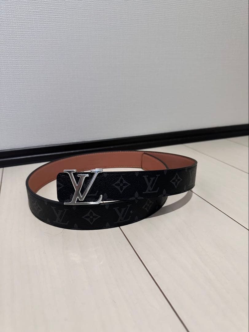 ルイ・ヴィトン モノグラム ベルト 黒
