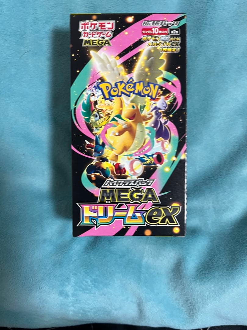ポケモンカードゲーム　メガドリームex 未開封　1BOX シュリンクなし