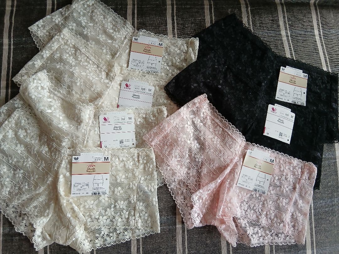 Wacoal　総レースショーツ Mサイズ 7点セット