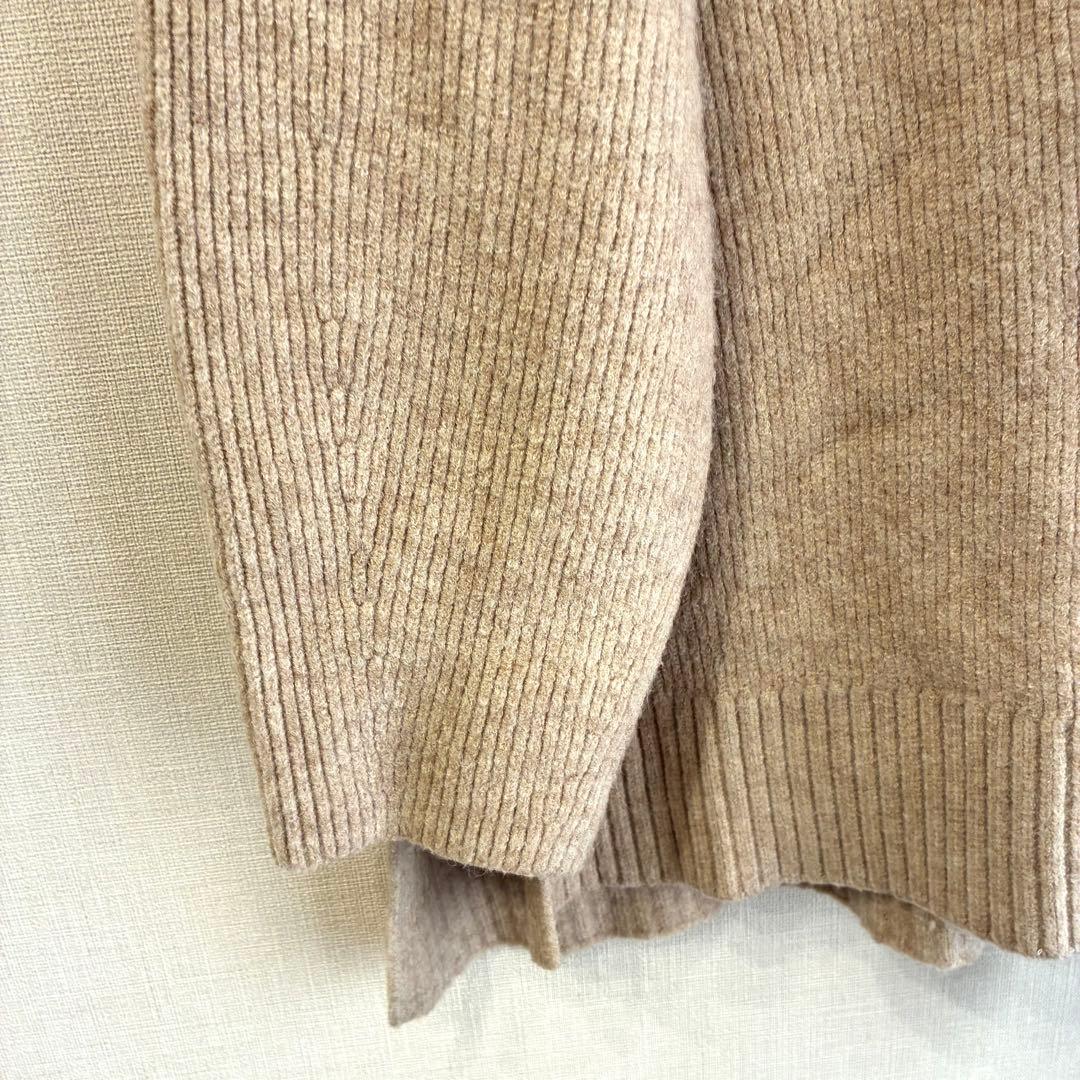 美品】週末限定値下げ！CADUNE カデュネ 畔チュニックニット ベージュ