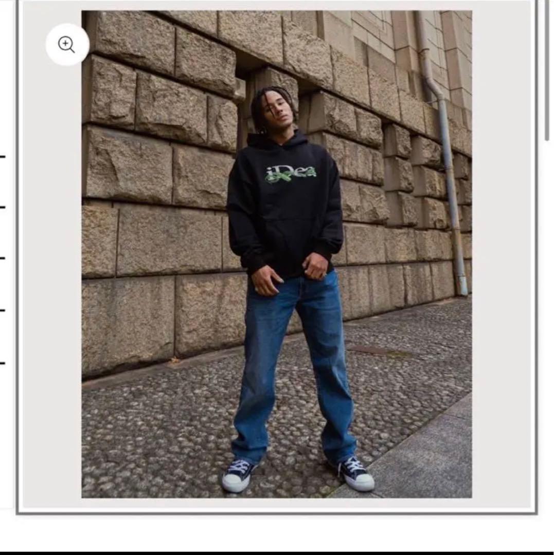 イデアスワム パーカーideaswam /刺繍ロゴ パーカー IDEASWAM - メルカリ