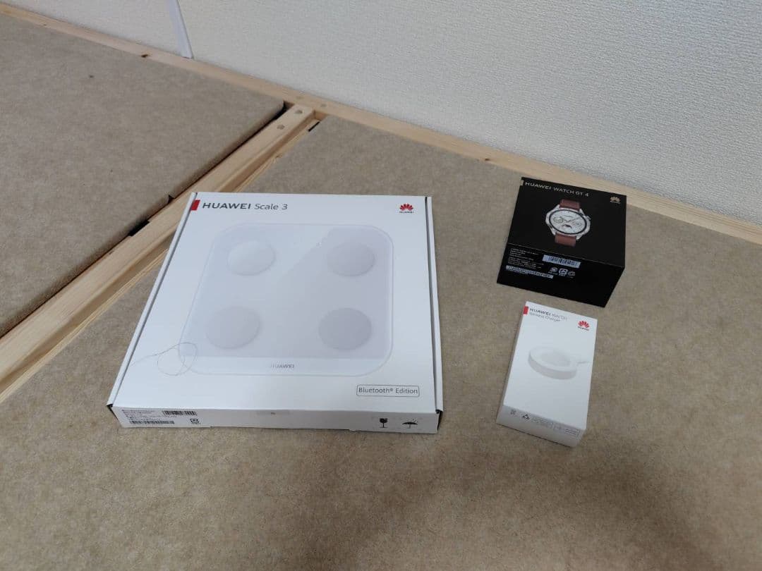 HUAWEI Scale 3 & WATCH GT 4 セット Amazon.co.jp: 【体組成計(Scale 3 Pro)セット】HUAWEI(ファーウェイ