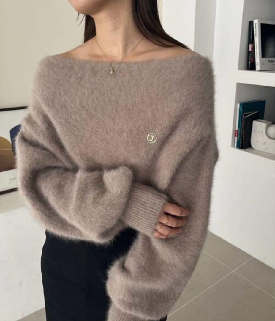 capricieux le'mage FOXカシミアドルマリンニット