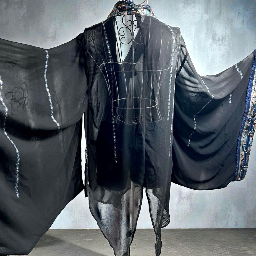 ozzoneste オッズオネスト 羽織 着物袖 シースルー チャイナ - メルカリ