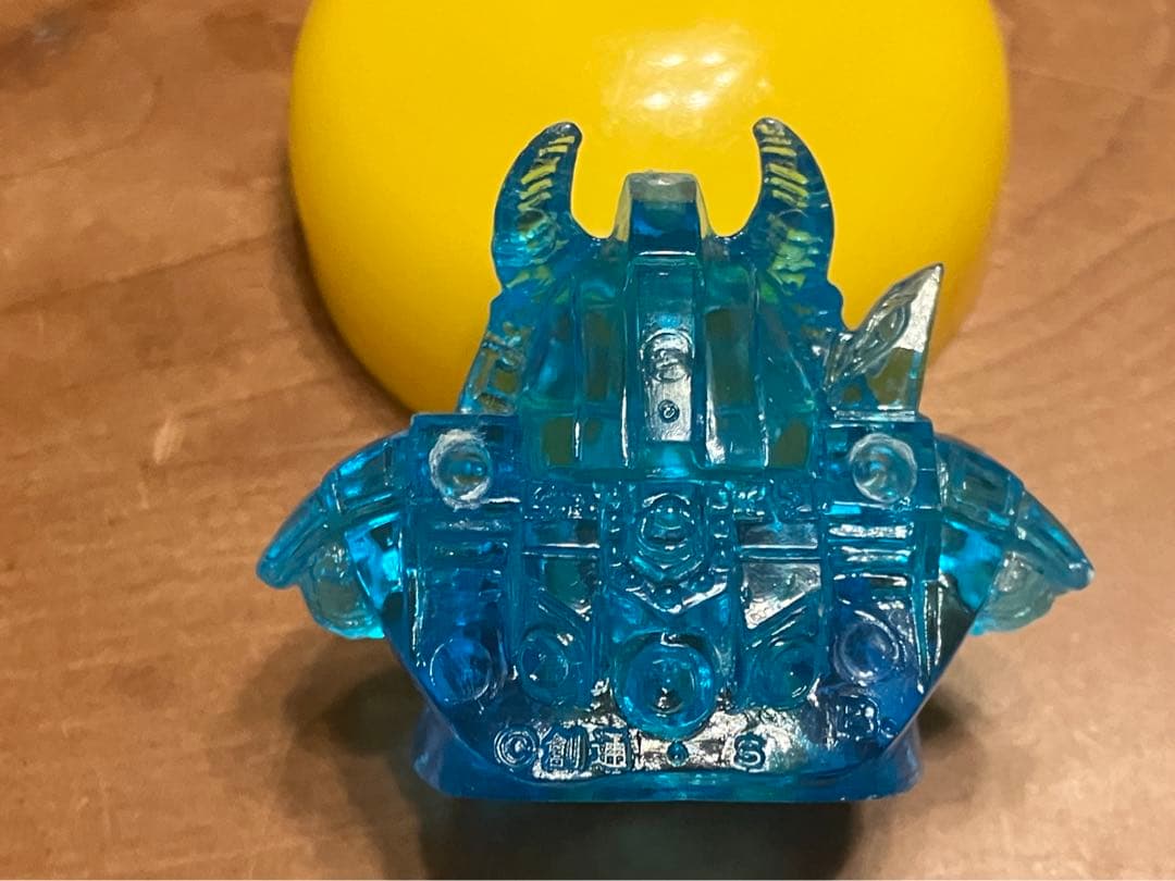 ガン消し 特大大農丸 プラ性 クリアブルーSDガンダム レア