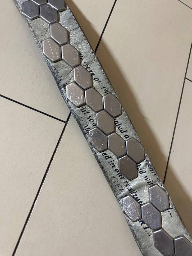 新品 未使用品 【希少レア！】KMRii ケムリ パイソン 白蛇 レザー