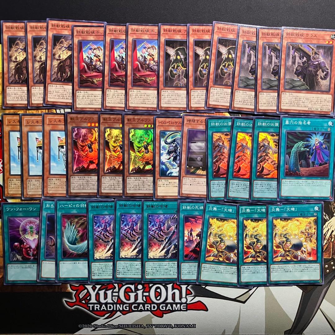 大会用】鉄獣戦線 デッキ トライブリゲード - メルカリ