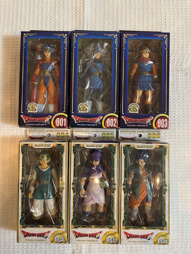 ドラゴンクエスト Ⅰ Ⅱ Ⅲ Ⅳ Ⅴ Ⅵ ソフビキャラクターズ　主人公　勇者 HD-2D版「ドラゴンクエストIII」主人公のバトルボイスに檜山修之、皆口