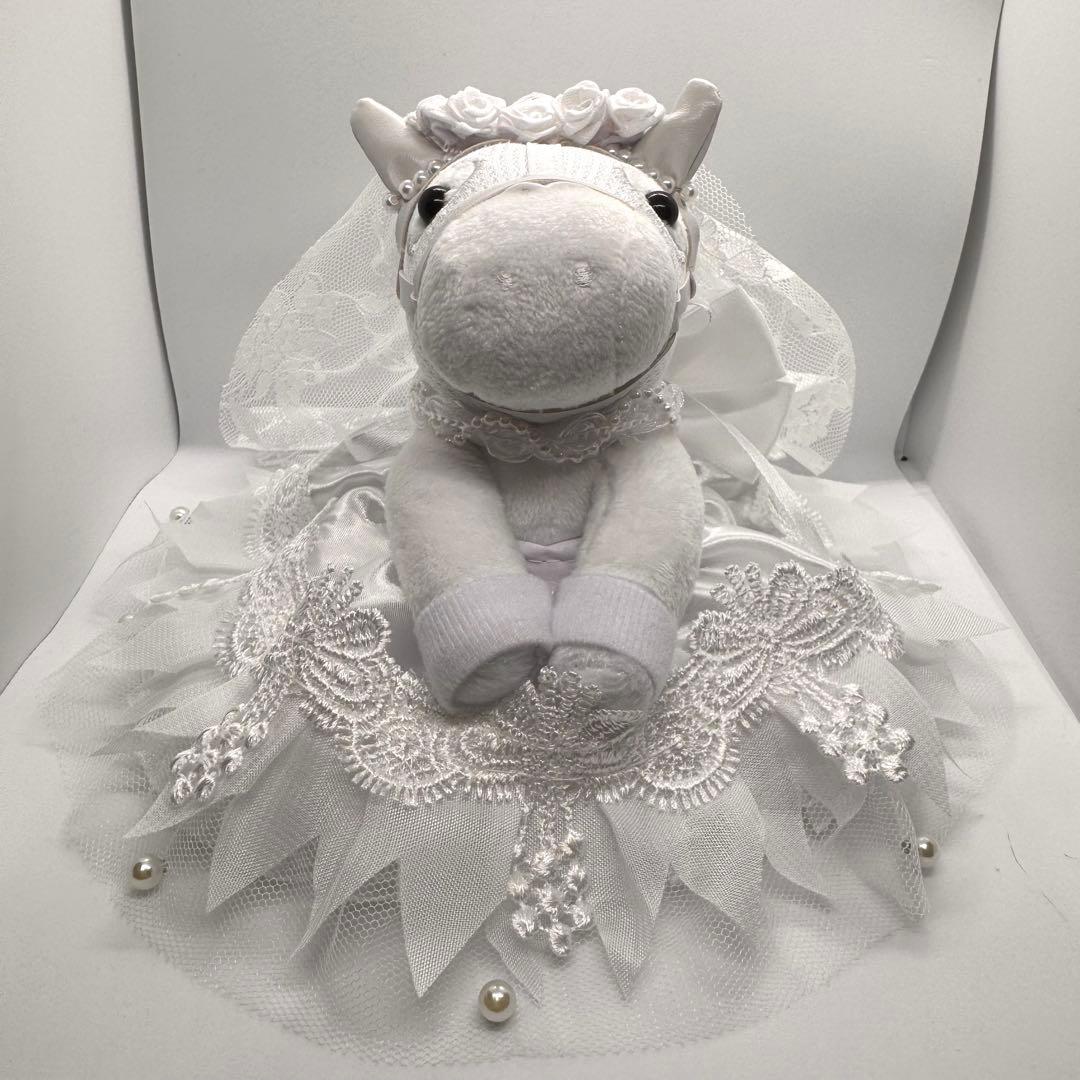 ミニー♪　アイドルホース用ウェディングドレスなど