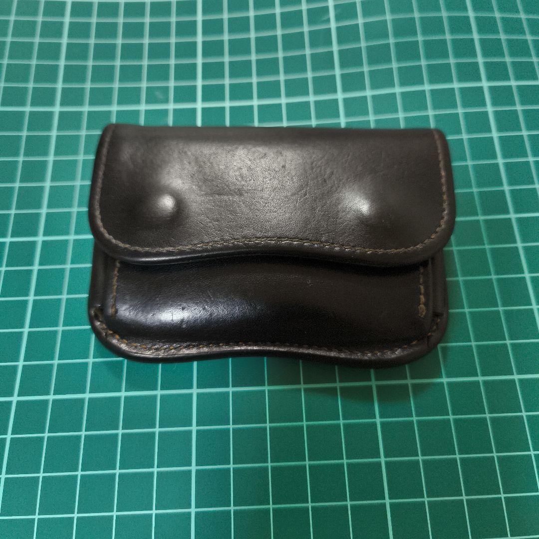 ★ラストクロップス LCタング サドルプルアップレザー ブラック　パイソン