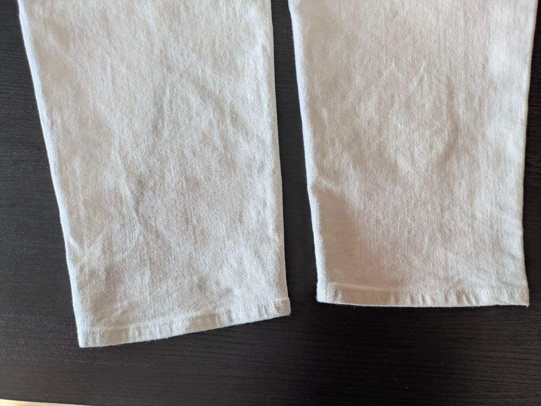 red card tokyo Beth ホワイトデニム 27サイズ Lサイズ - メルカリ