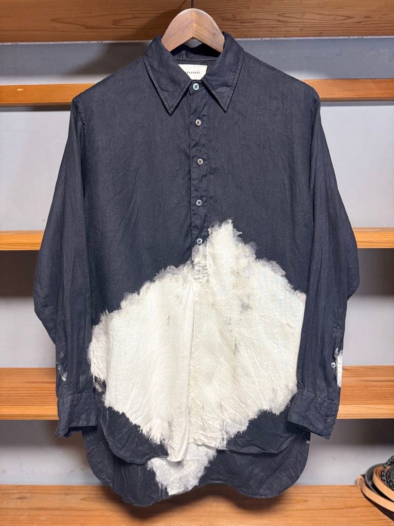 MARKAWAREヘンプ プルオーバーシャツ サイズ2 Cloudy