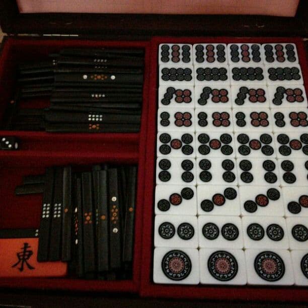 麻雀牌　黒蘇州Ⅱ