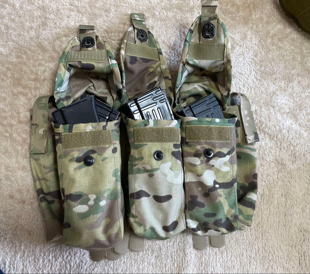 実物　6B45メーカーTechnicom製　ロシア軍マルチカム 2マガジンポーチ