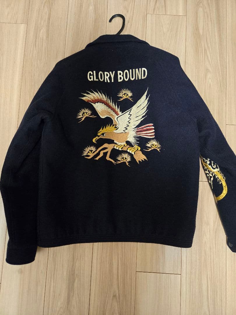 希少 クーティ COOTIEスカジャン 岩田剛典着用 ス一ベニア