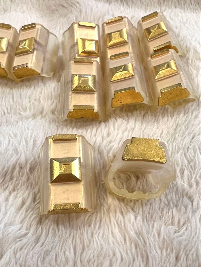 finger weights フィンガーウェイト　クリアゴールド　生産終了 フィンガーウェイツ