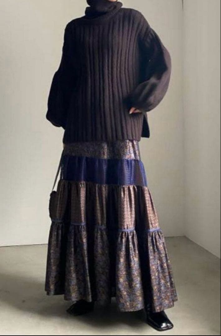 スカート POSIE NOSTALGIC TIERED SKIRT