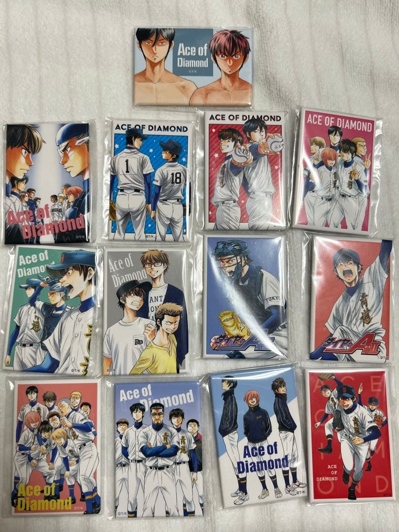 d*2様 ダイヤのA コミックバッジセット2