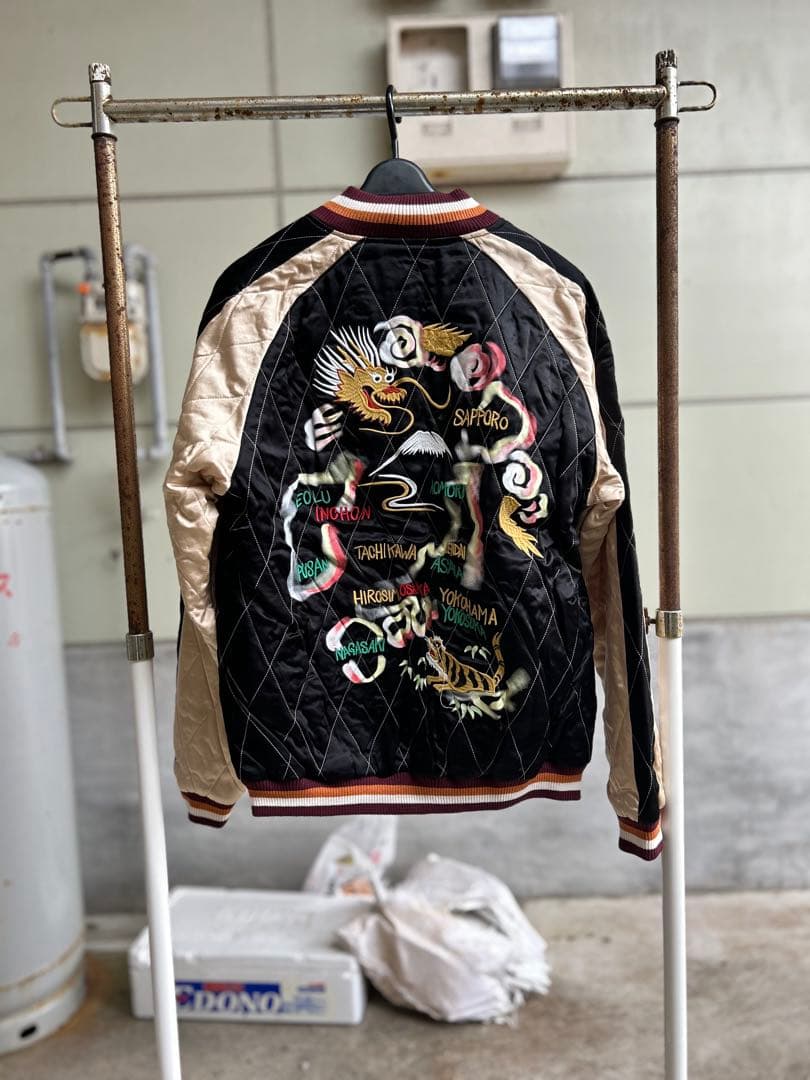 期間限定！希少廃盤モデルLサイズスカジャンHouston