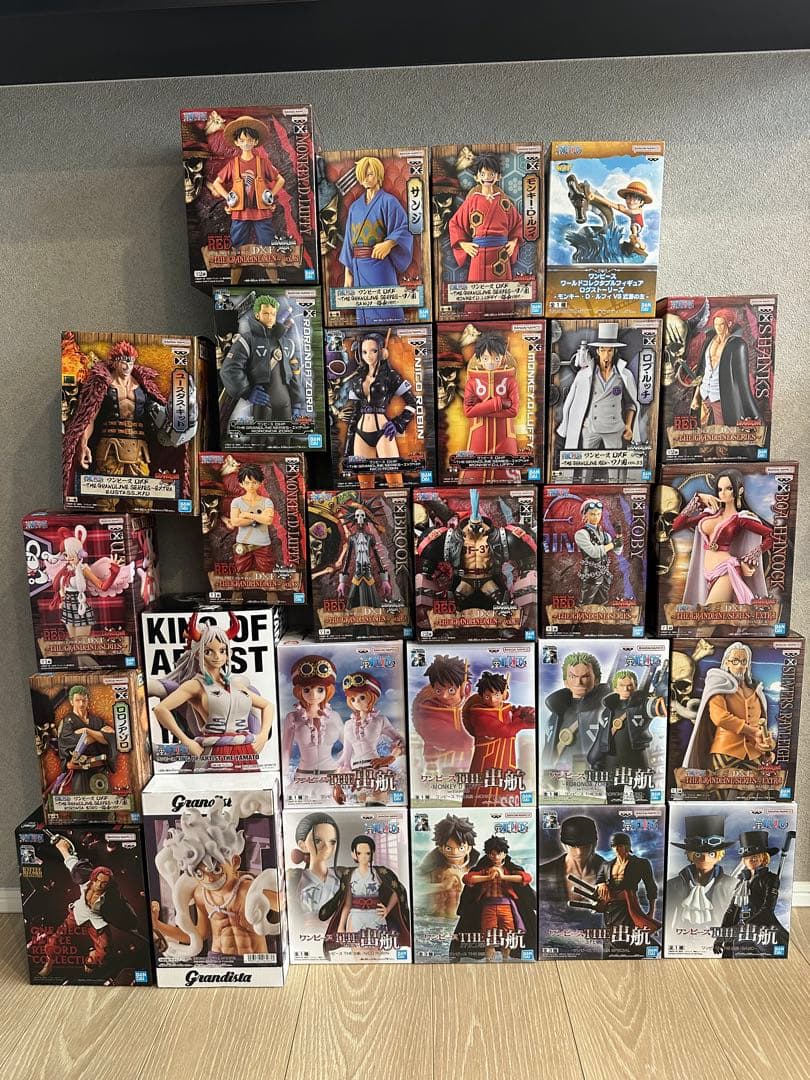 【中古】ワンピースフィギュア28体セット