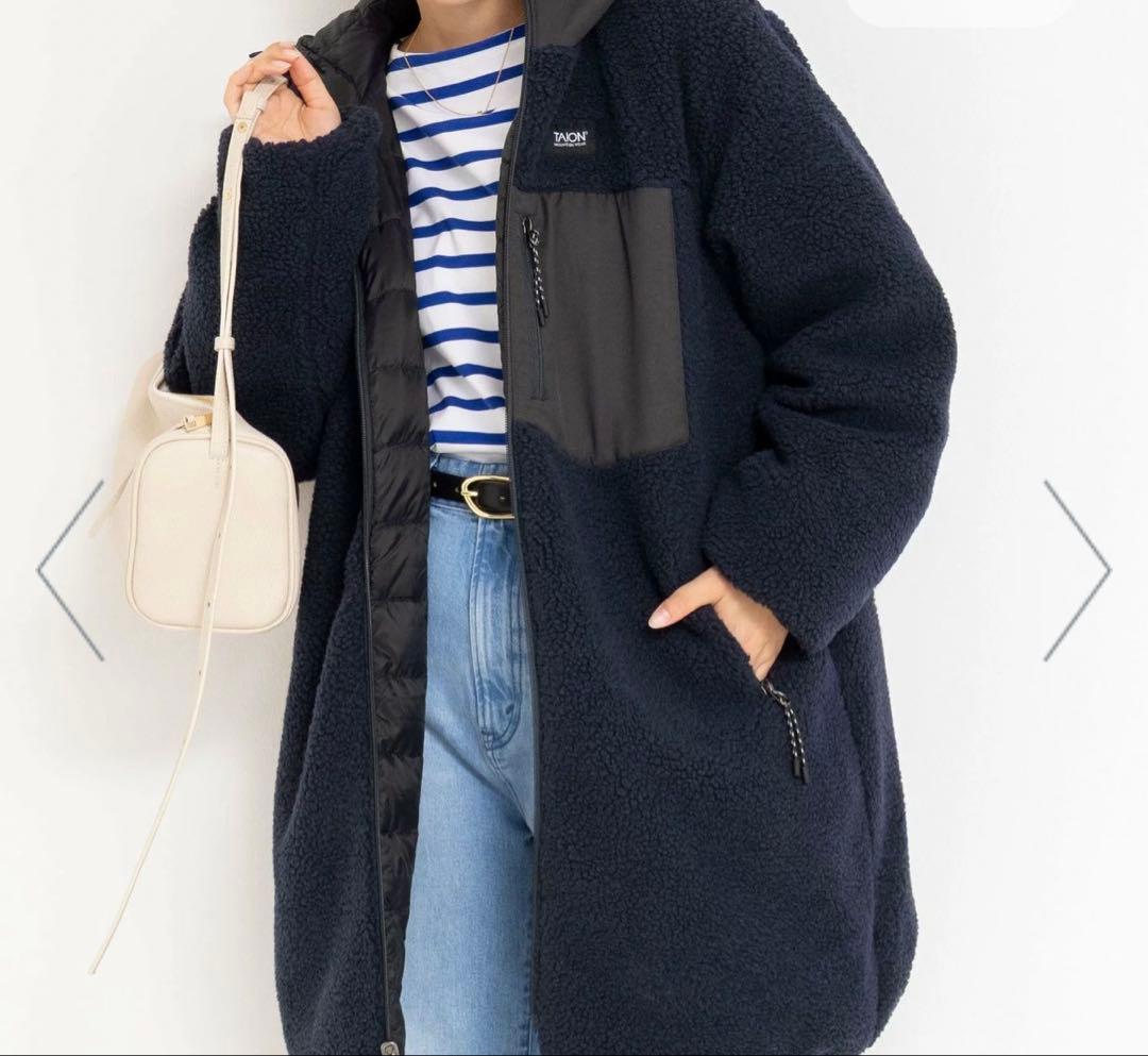 suzuNOLLEY'S TAIONネイビー ダウンジャケット M セール】【WEB限定】【TAION/タイオン】MOUNTAIN LIGHT DOWN HOODIE