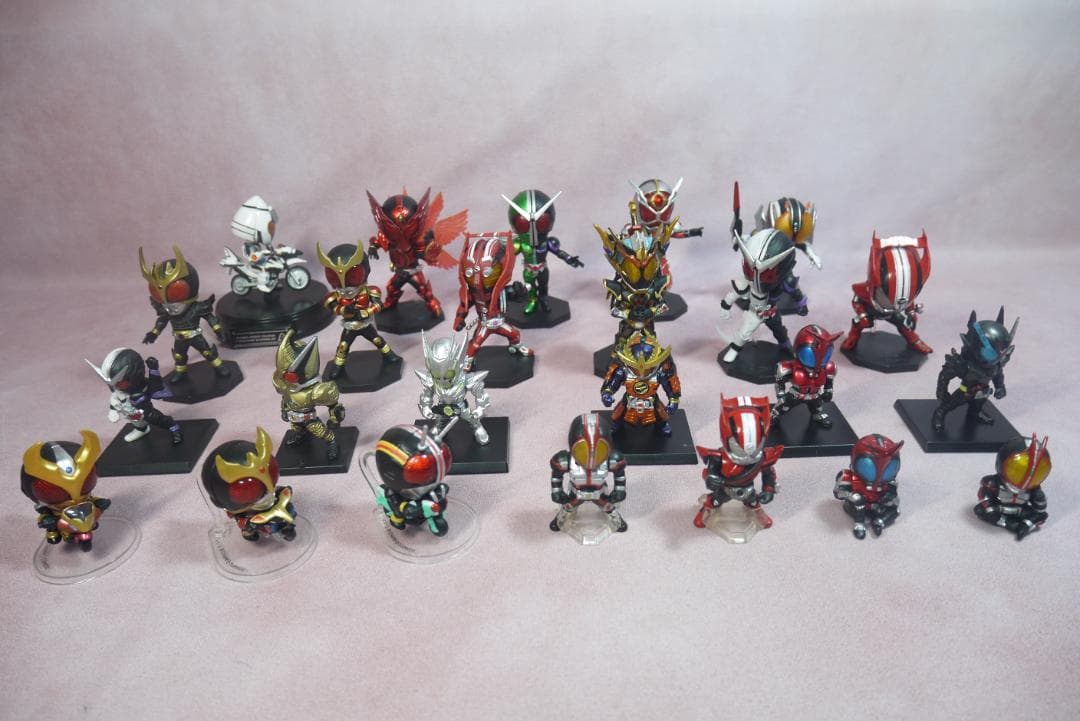 仮面ライダー　ワーコレ・コンバージなど　ミニフィギュア　24体セット