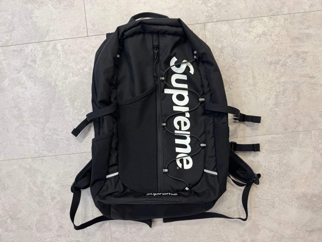 スケートボード Supreme 17ss Backpack Black