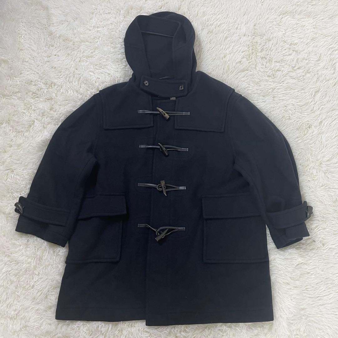 24AW 現行　モンゴメリー　ダッフルコート　ショート丈　ブラック　ユニセックス