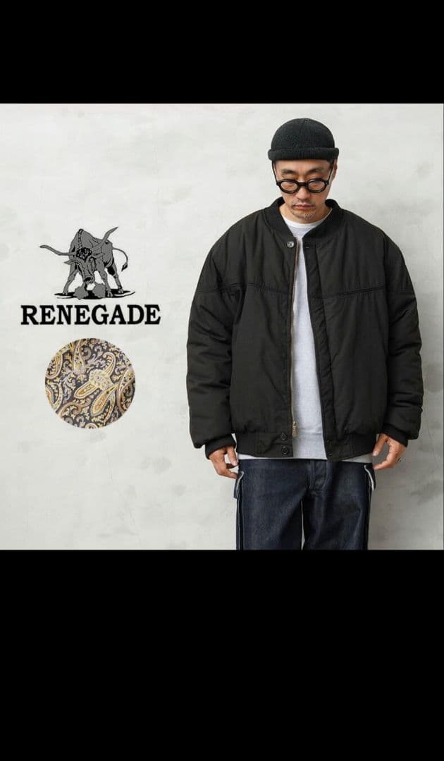 RENEGADE SPORTS レネゲードスポーツ ダービージャケット L