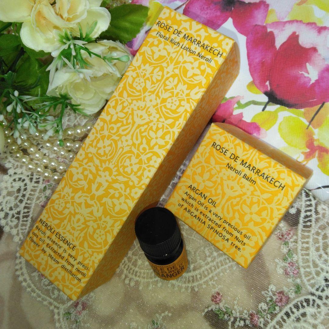 ローズドマラケシュフローラルリッチローション＆バームネロリ