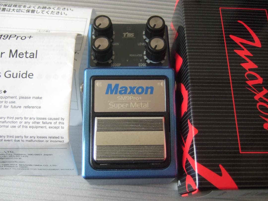 初期 美品 付属品完備 Maxon AD900 Analog Delay