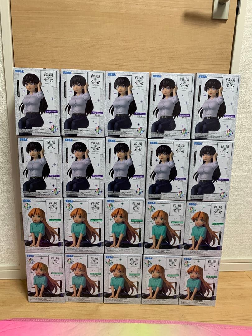 瑠璃の宝石　フィギュア　2種　荒砥凪　谷川瑠璃　各10点　計20点