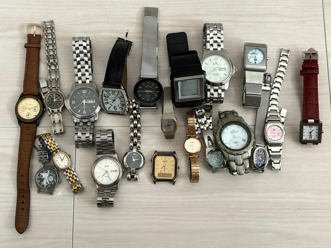 腕時計　まとめ売り20点 腕時計まとめ売り （24本）④ - メルカリ