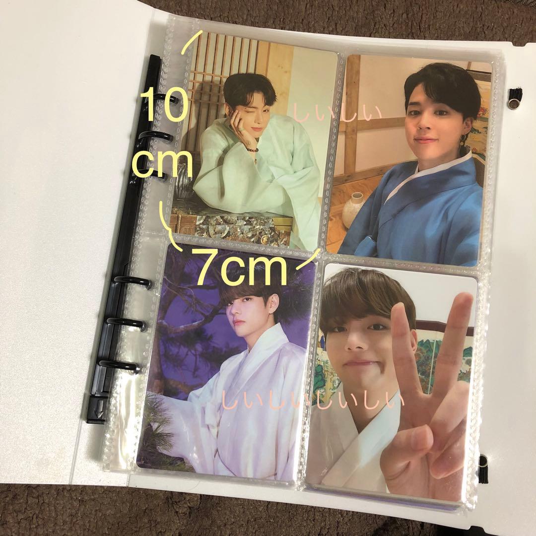 大好評】BTS 公式ミニフォトサイズ バインダー - メルカリ