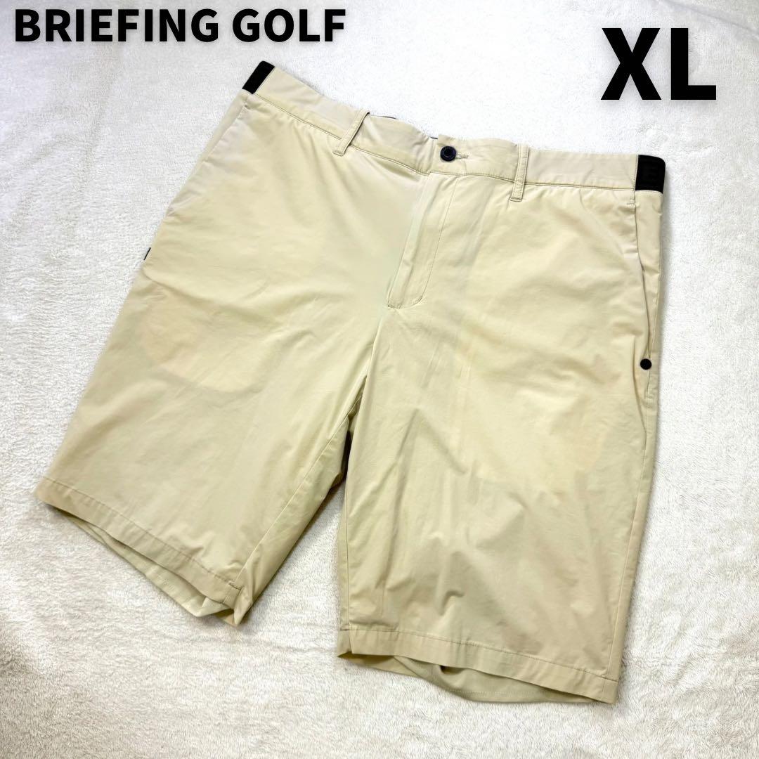BRIEFING GOLF ロゴリングウエストゴムストレッチショートパンツXL