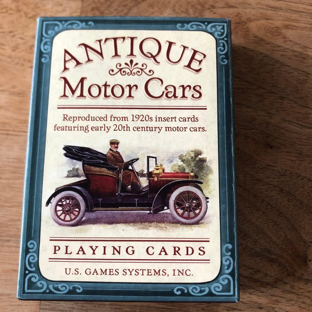 ヴィンテージトランプ　アンティークモーターカー　絶版品 楽天市場】コレクショントランプ【トランプ クラシックカー】現代の車