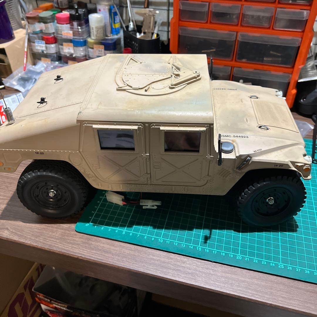 r.t1125様専用 タミヤ m1025ハンビー ハマー ラジコン 1/12 - メルカリ