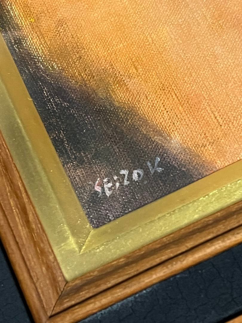 真作 梅田画廊取扱 木本晴三 「少女」4号 - メルカリ